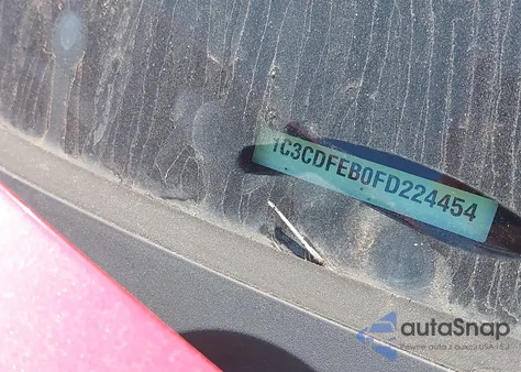 2015 Dodge Dart Gt from USA, damaged, VIN 1C3CDFEB0FD224454